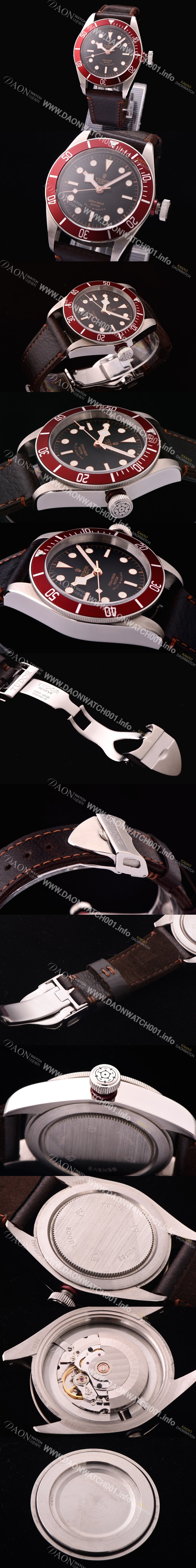 SA급 튜더 남성용 헤리티지 블랙베이 브레이슬릿 블랙다이얼 TUD4203 xx