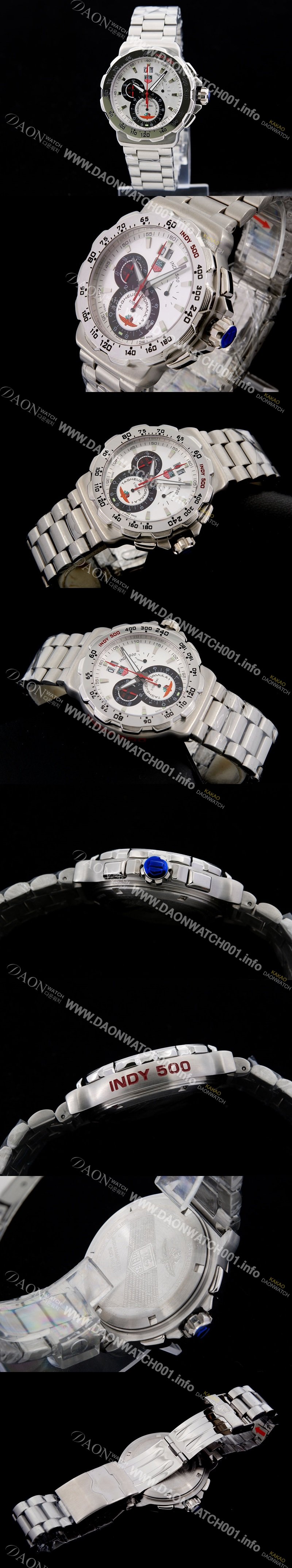 SA급 태그호이어 남성용 포뮬러 스위스 쿼츠 화이트 다이얼 wa TAG4203 xx