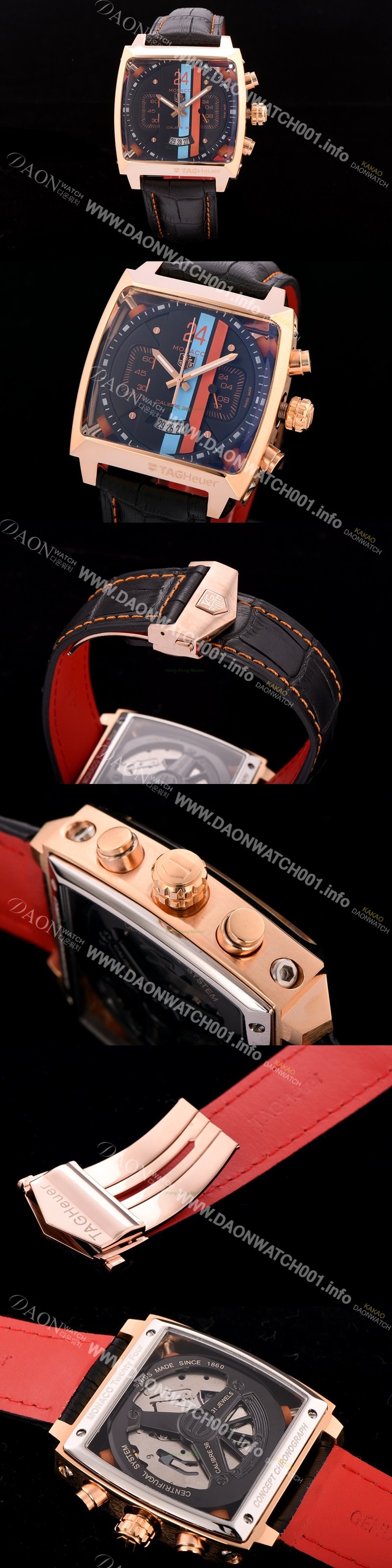 SA급 태그호이어 남성용 뉴 모나코 컨셉트 24 크로노그래프 tag0125 스위스 TAG0423 xx