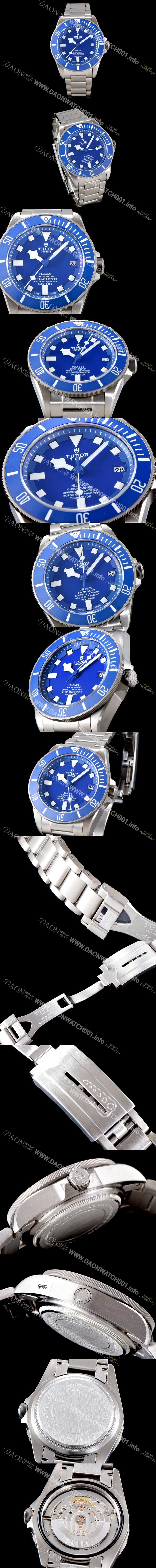 SA급 튜더 남성용 폴라고 블루 다이얼 오토매틱 무브먼트 TUD4240 xx