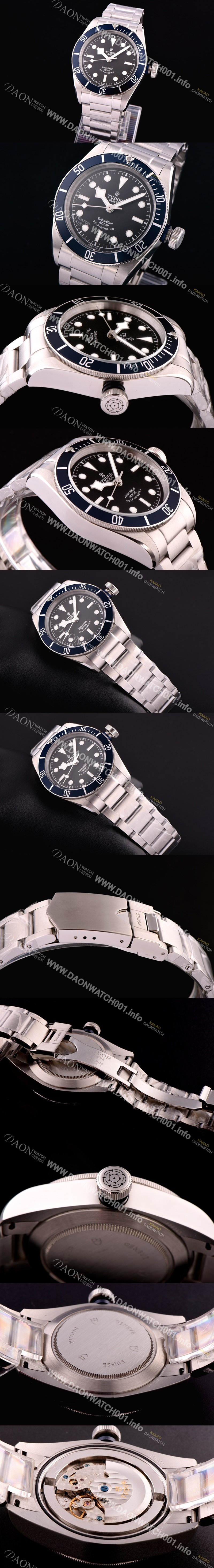 SA급 튜더 남성용 헤리티지 블랙 베이 m79230b-0002 스노우 플레이크 핸즈 블랙 다이얼 브레이슬릿 스위스 ETA 2824-A2오토매틱 무브먼트 TUD4213 xx