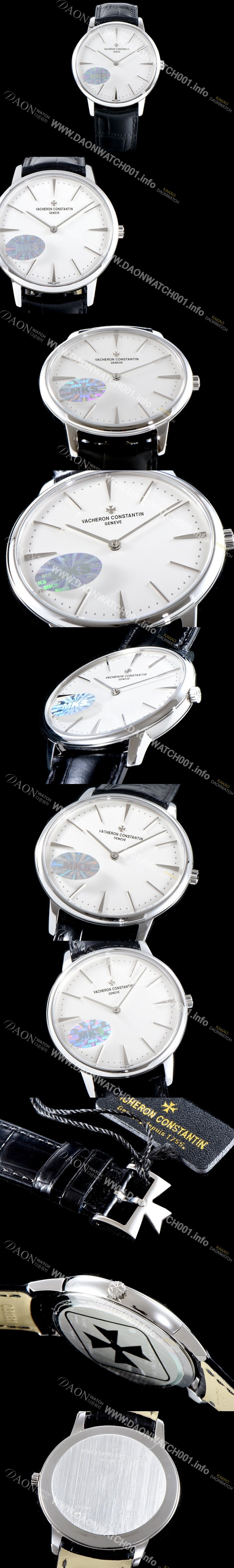SA급 바쉐론콘스탄틴 남성용 패트리모니 81180/000G-9117 매뉴얼 와인딩 클래식 타임온리 워치!! 화이트 다이얼 오토매틱 무브먼트 VAC0210 xx