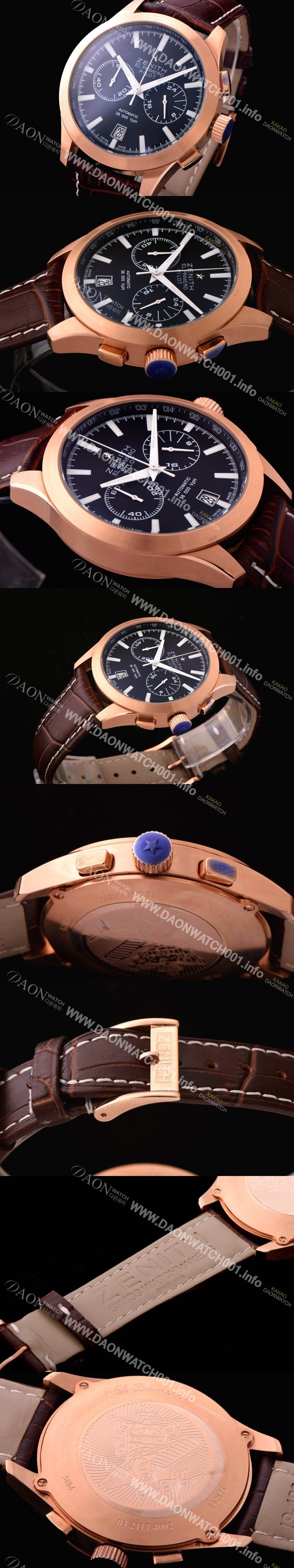 SA급 제니스 남성용 파일럿 03.2117.4002/23.C704 블랙 다이얼 오토매틱 무브먼트 ZEN4210 xx