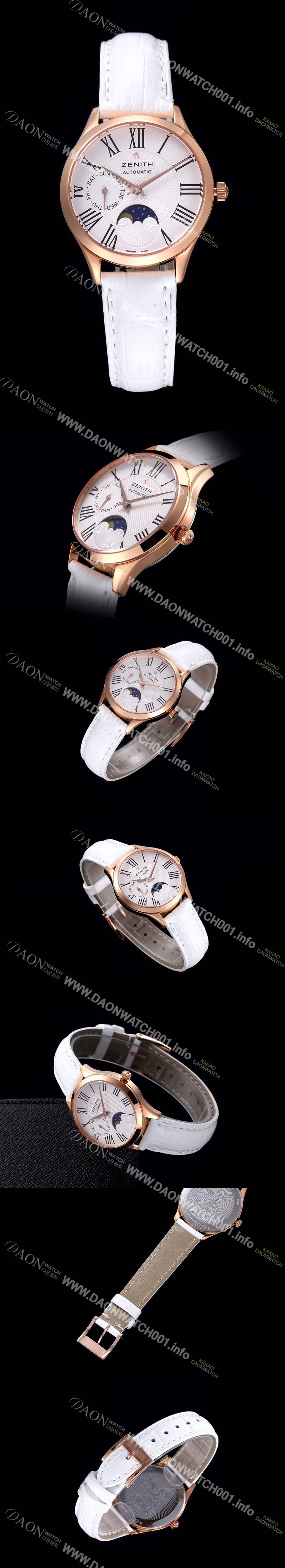 SA급 제니스 남성용 22.2310.69281.C709스위스 쿼츠 로즈골드 화이트 다이얼 ZEN041 xx