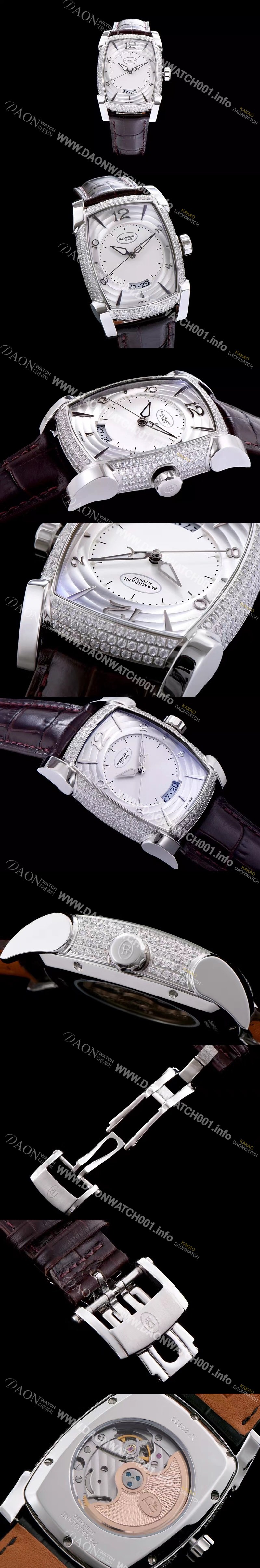 SA급 파르미지아니 남성용 플러리에 칼파 그랜드시리즈 화이트다이얼 오토매틱 무브먼트 PAR4240 xx