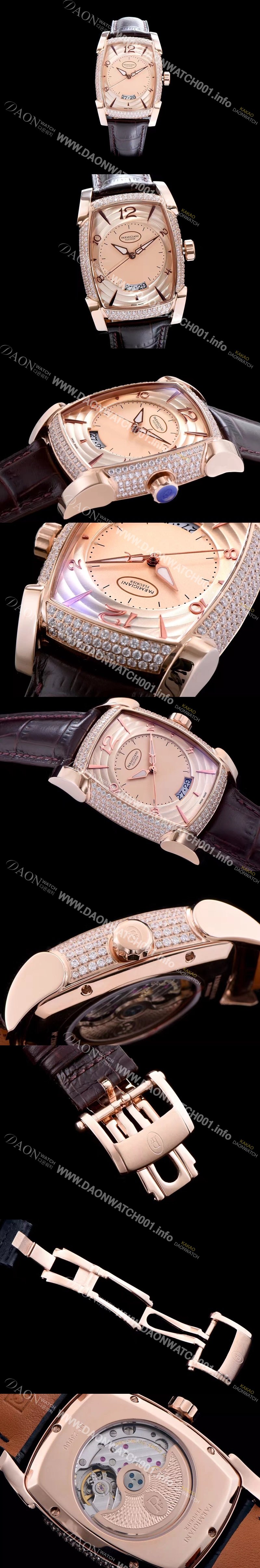 SA급 파르미지아니 남성용 플러리에 칼파 그랜드시리즈 화이트다이얼 오토매틱 무브먼트 PAR4241 xx