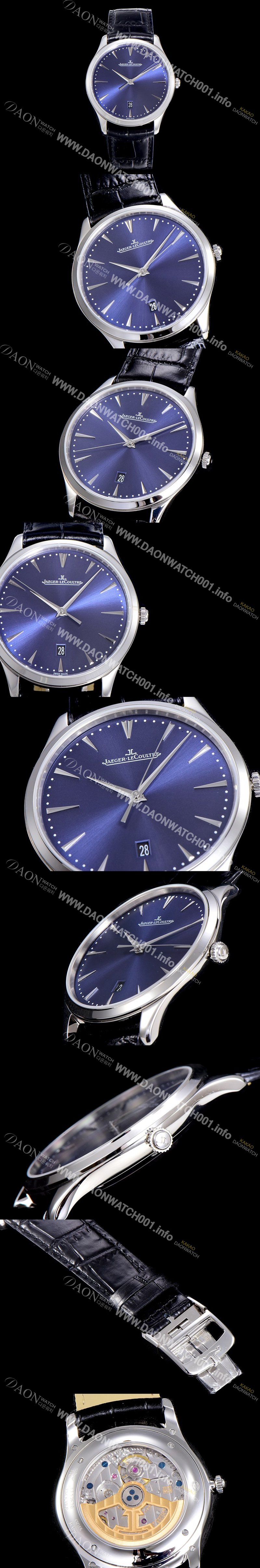 SA급 예거 르꿀뜨르남성용  마스터 1288420 40mm 오토매틱 블루다이얼 JAG91828 xx