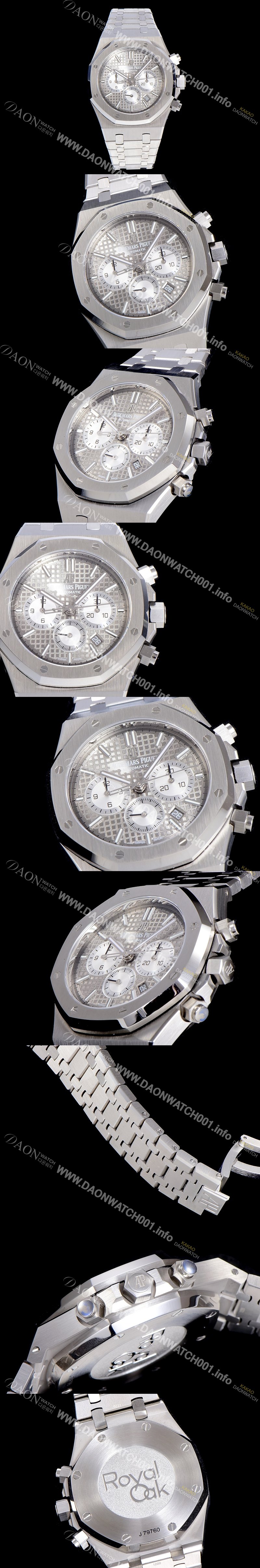 SA급 오데마피게 남성용 로얄오크 26331 그레이 와플 다이얼 41mm 신형 ETA 7750B-2 오토매틱 무브먼트 AUD88421 xx
