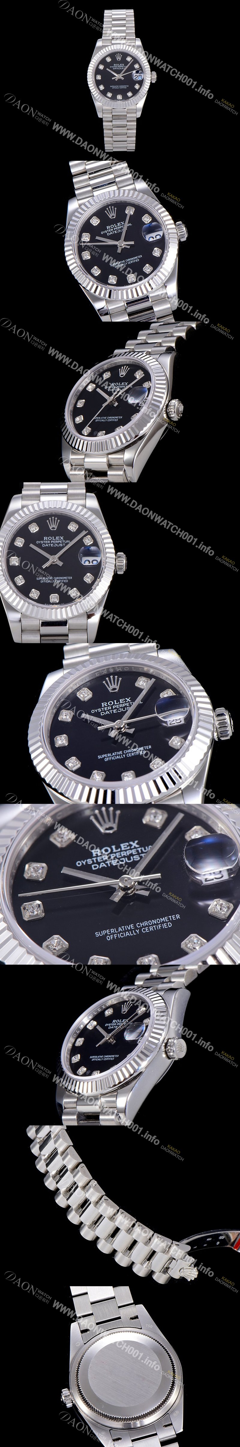 SA급 로렉스여성용 레이디 데이져스트 31mm 오토매틱 그레이다이얼 ROL41842 xx