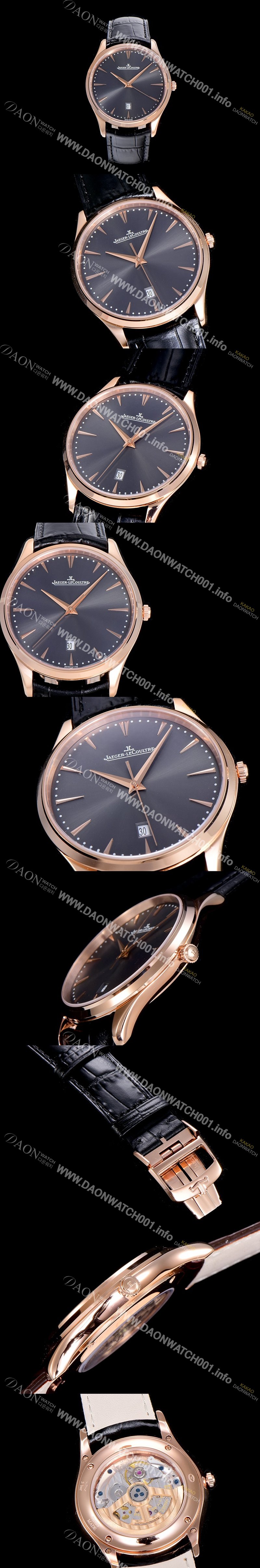 SA급 예거르꿀뜨르남성용 마스터 울트라 씬 데이터 40미리 오토매틱 그레이다이얼 JAG76596 xx