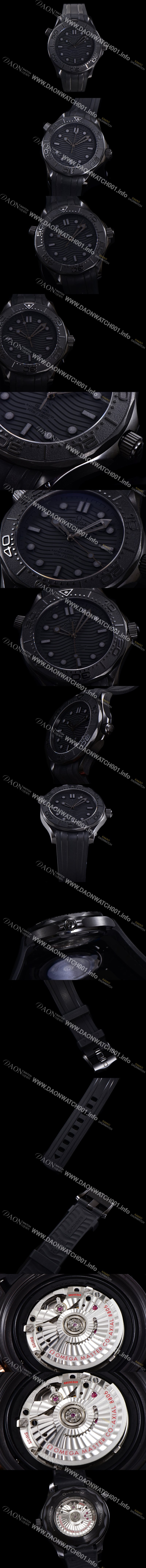 SA급 오메가 남성용 1:1수제공정형 씨마스터 다이버 300M 210.92.44.20.01.003 코-액시얼 마스터 Cal.8806 크로노메터 43.5mm 세라믹 제질 블랙다이얼 OMG20174 xx