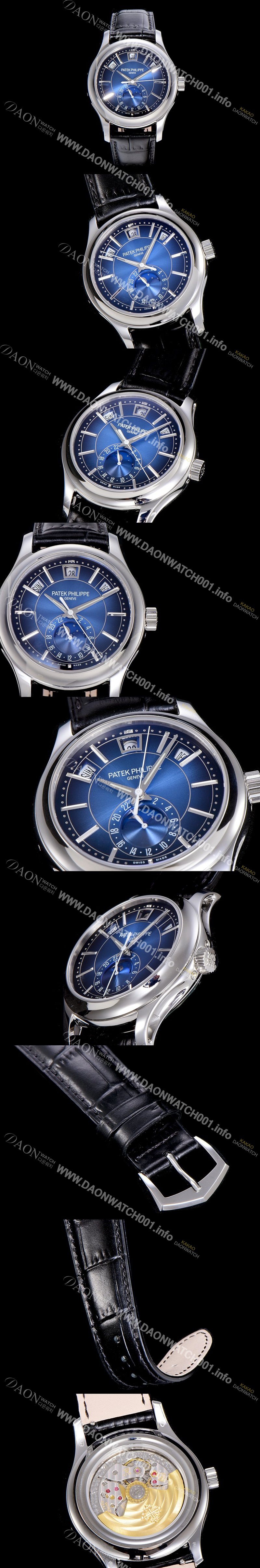 SA급 파텍필립남성용 애뉴얼 캘린더 Ref 5205G 칼리버 324 S C 오토매틱 스페셜모델 블루다이얼 JAG70695 xx