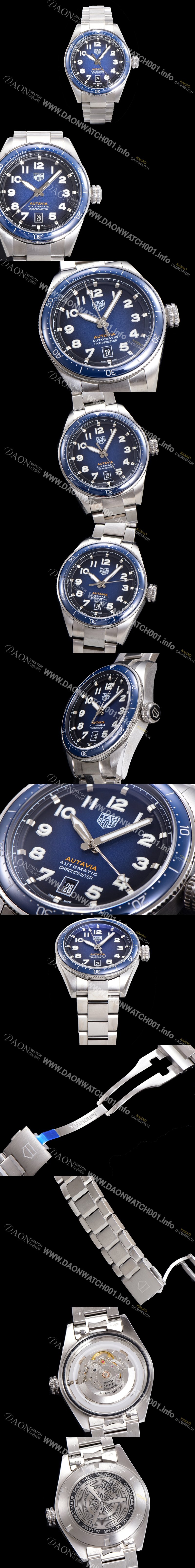 SA급 태그호이어 남성용 오타비아 WBE5116 베스트에디션 오토매틱 42미리 블루다이얼 TAG73814 xx
