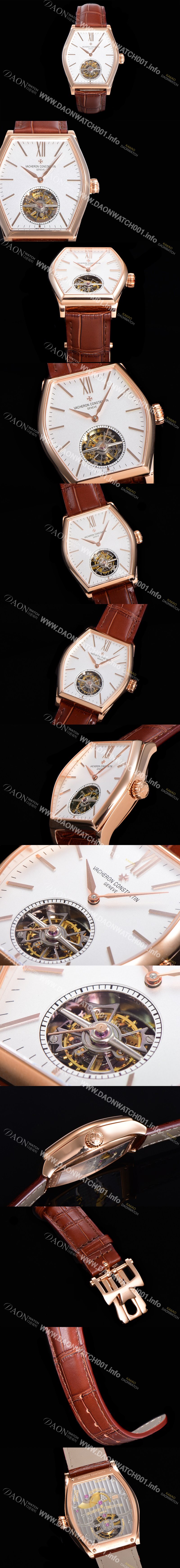 SA급 바쉐론콘스탄틴 남성용 메트 시리즈 화이트 다이얼 투어빌론 무브먼트 VAC01912 xx