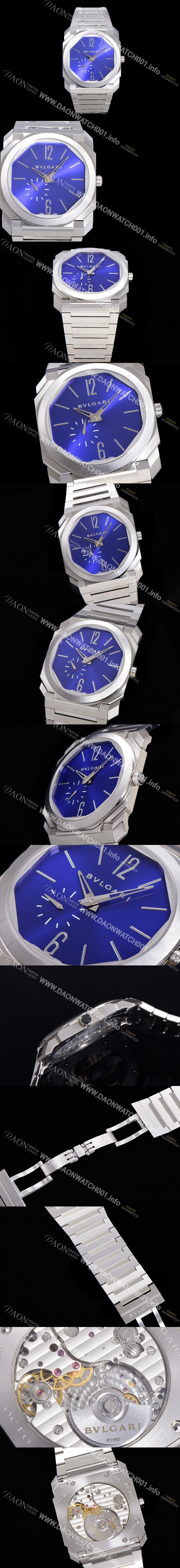 SA급 불가리 남성용 불가리신상 옥토 103431 피니씨모 오토매틱 블루 다이얼 BVL43383 xx