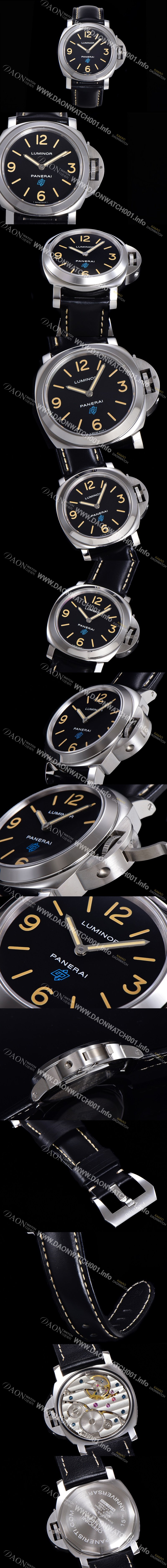 SA급 파네라이 남성용 루미노르 스페셜 에디션 PAM00634 블랙 다이얼 44mm 수동형 무브먼트 PAN06836 xx