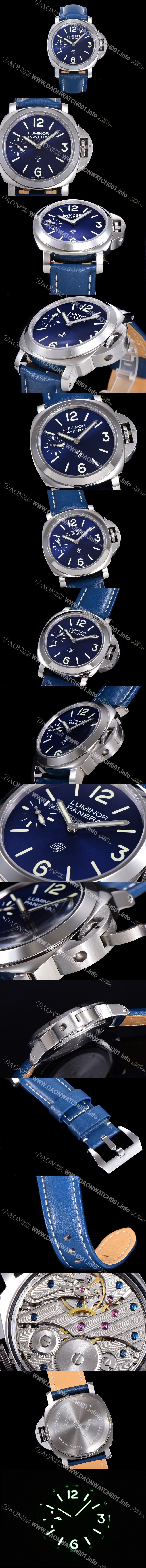 SA급 파네라이 남성용 루미노르 스페셜 에디션 PAM01085  블루 마레로고 44mm 블루 다이얼 신형 PANERAI Cal. P.6000 Type 수제공정형 튜닝완료 무브먼트 PAN02171 xx