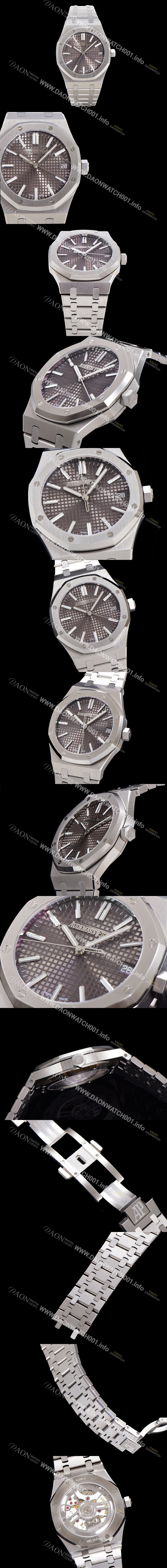 SA급 오데마피게 남성용 로얄오크 15510 오토매틱 Cal.4302타입 41mm 남성용시계 메탈줄 블랙다이얼   aud5191 xx