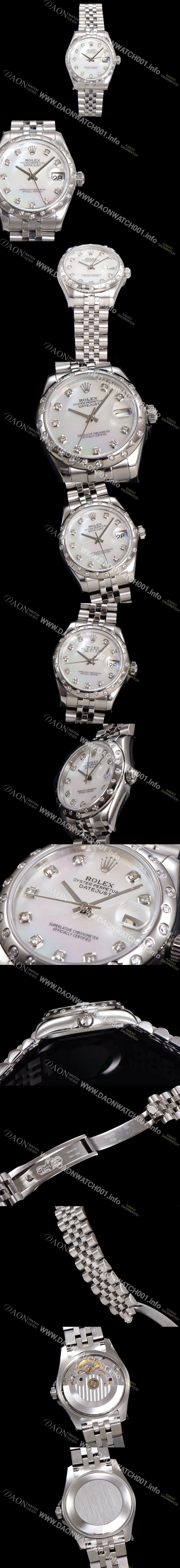 SA급 로렉스 여성용 데이져스트 오이스터 31mm 레이디 오토매틱 하모니 베젤  5열 브레이슬릿 메탈줄 자게다이얼 rol28769 xx