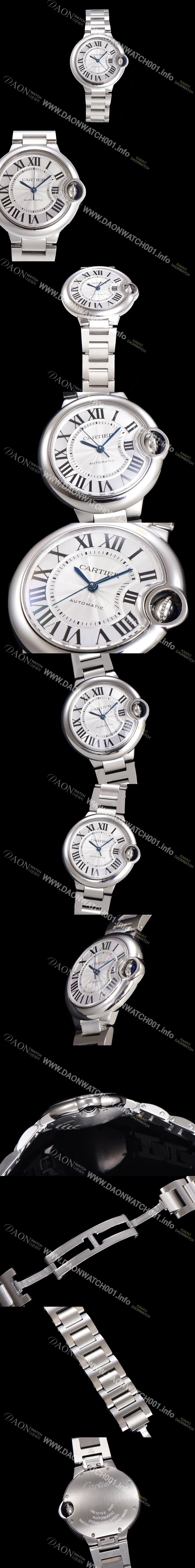 SA급 까르띠에 여성용 신상 발롱블루 W6920071 화이트 다이얼 33mm 오토매틱 무브먼트 CAR0148 xx