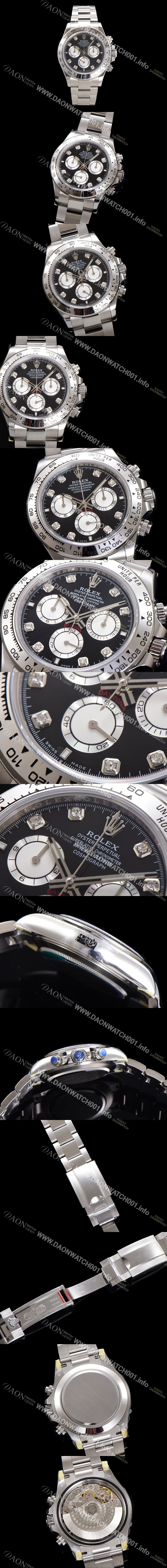SA급 로렉스 남성용 코스모그래프 데이토나 m126509-0002 40mm 크로노그래프 7750 오토매틱 무브먼트 블랙 다이얼 rol5343 xx