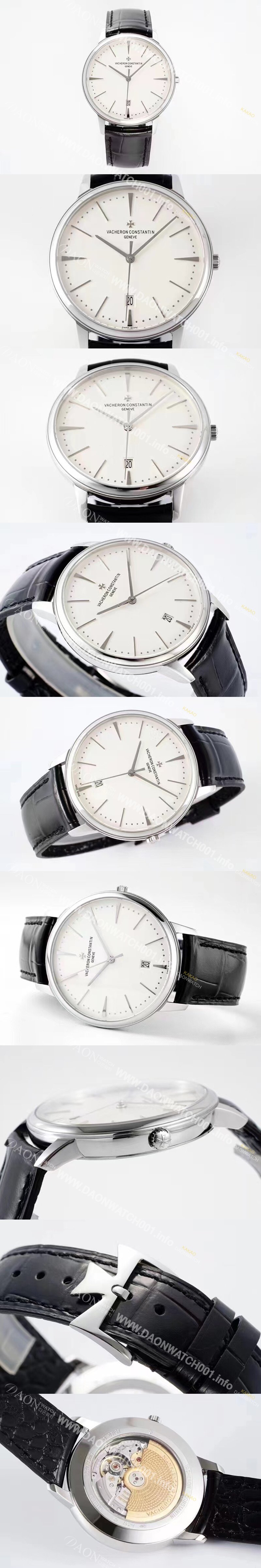 SA급 바쉐론콘스탄틴 남성용 패트리모니 85180/000G-9230 셀프 와인딩 드레스 워치!! 화이트 다이얼 오토매틱 무브먼트 vac1163 xx