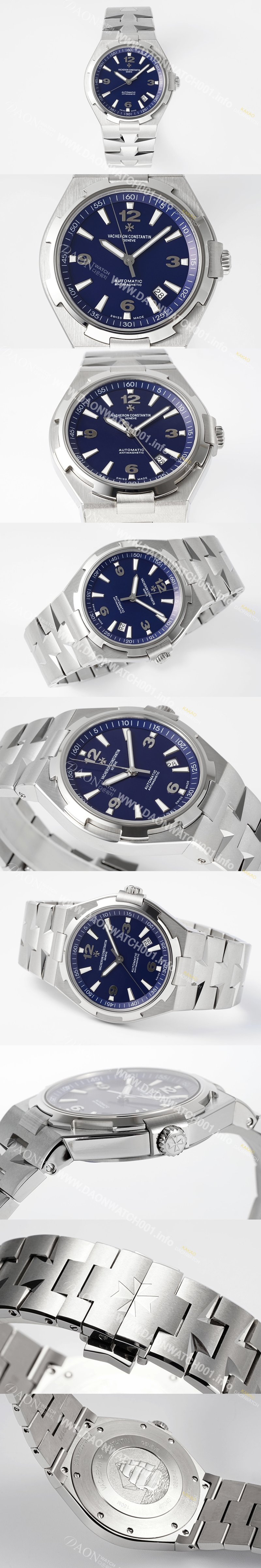 SA급 바쉐런 콘스탄틴 남성용 오버시즈 P47040/000A-9008 오토매틱 Cal.1226 SC 타입 42mm 블루 다이얼 vac1164 xx