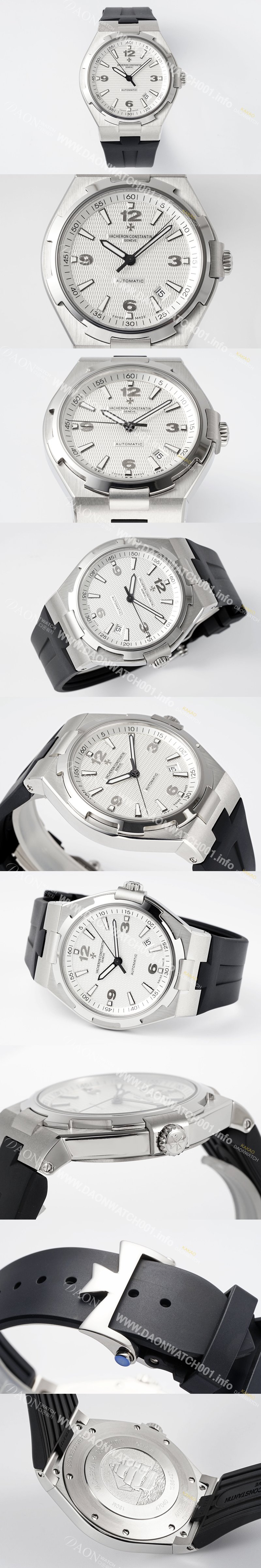 SA급 바쉐런 콘스탄틴 남성용 오버시즈 47040/B01A-9093 오토매틱 Cal.1226 SC 타입 42mm 화이트 다이얼 vac1167 xx